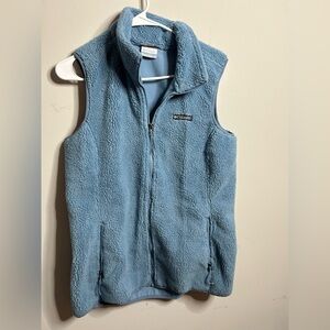 Columbia Soft Blue Fleece Jacket